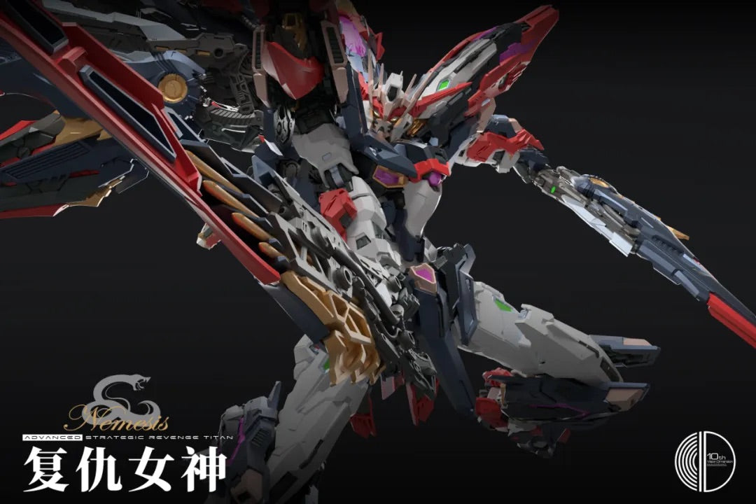 HiPlay Infinite Nova 1/100 Nemesis Modellbausatz - Mecha-Roboter Sammlerfigur