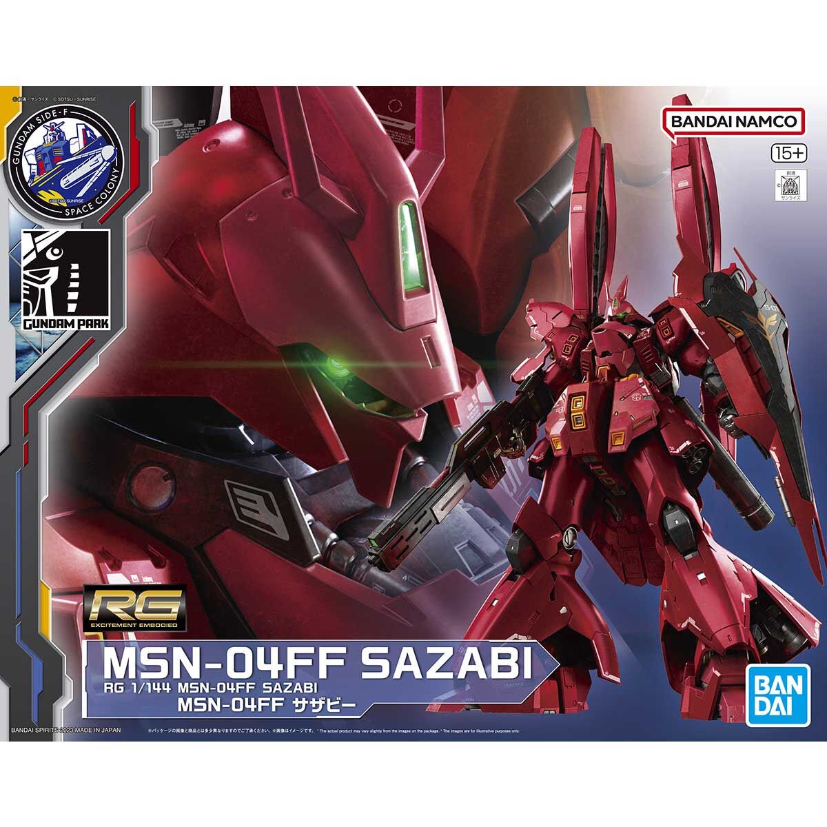 P-Bandai > RG MSN-04FF Sazabi (Preorder 2023-Nov)