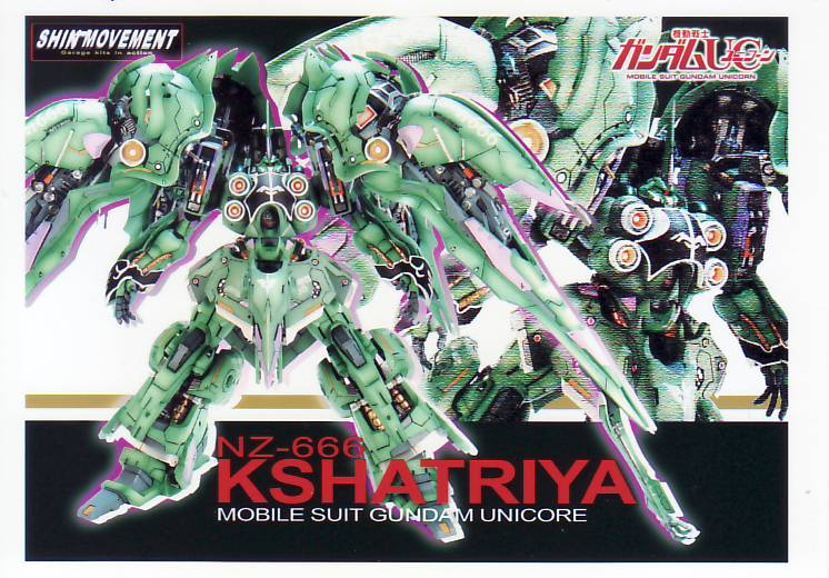 Shin Movement - 1/100 Kshatriya Resin FULL kit – Samueldecal & DL
