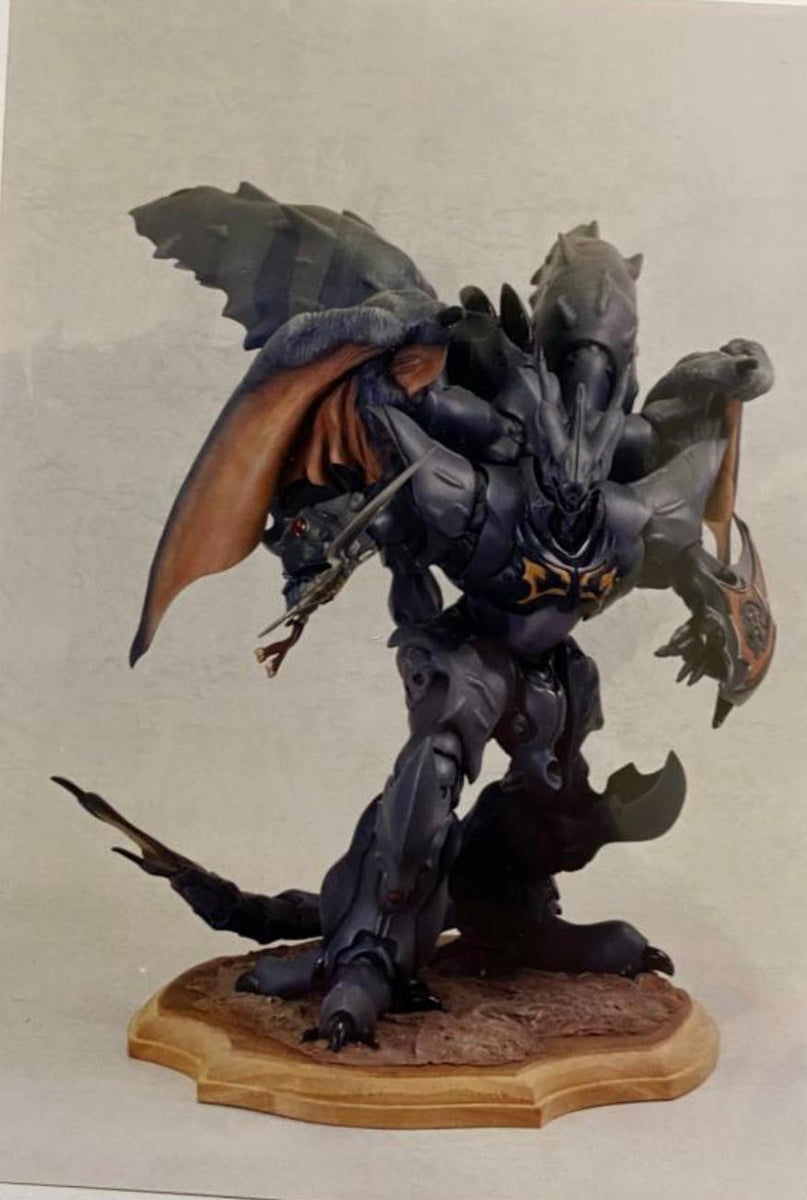 値下げ不可　1/72 スケール Aura Battler ZWARTH ROBOT SPIRITS Side AB Aura Battler Dunbine ZWARTH Action Figure