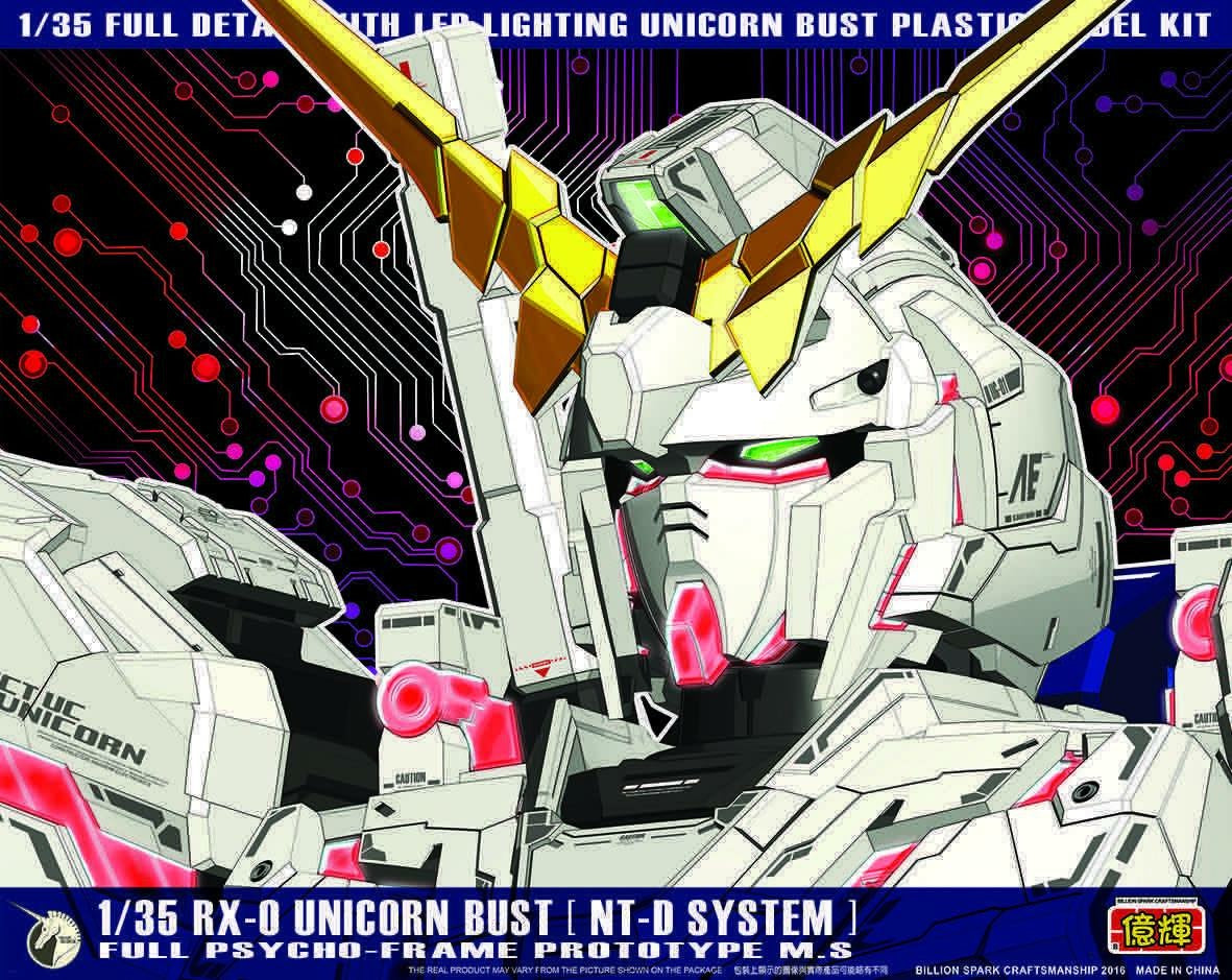 BSC 1/35 Unicorn Bust (Red Frame) – Samueldecal & DL model shop