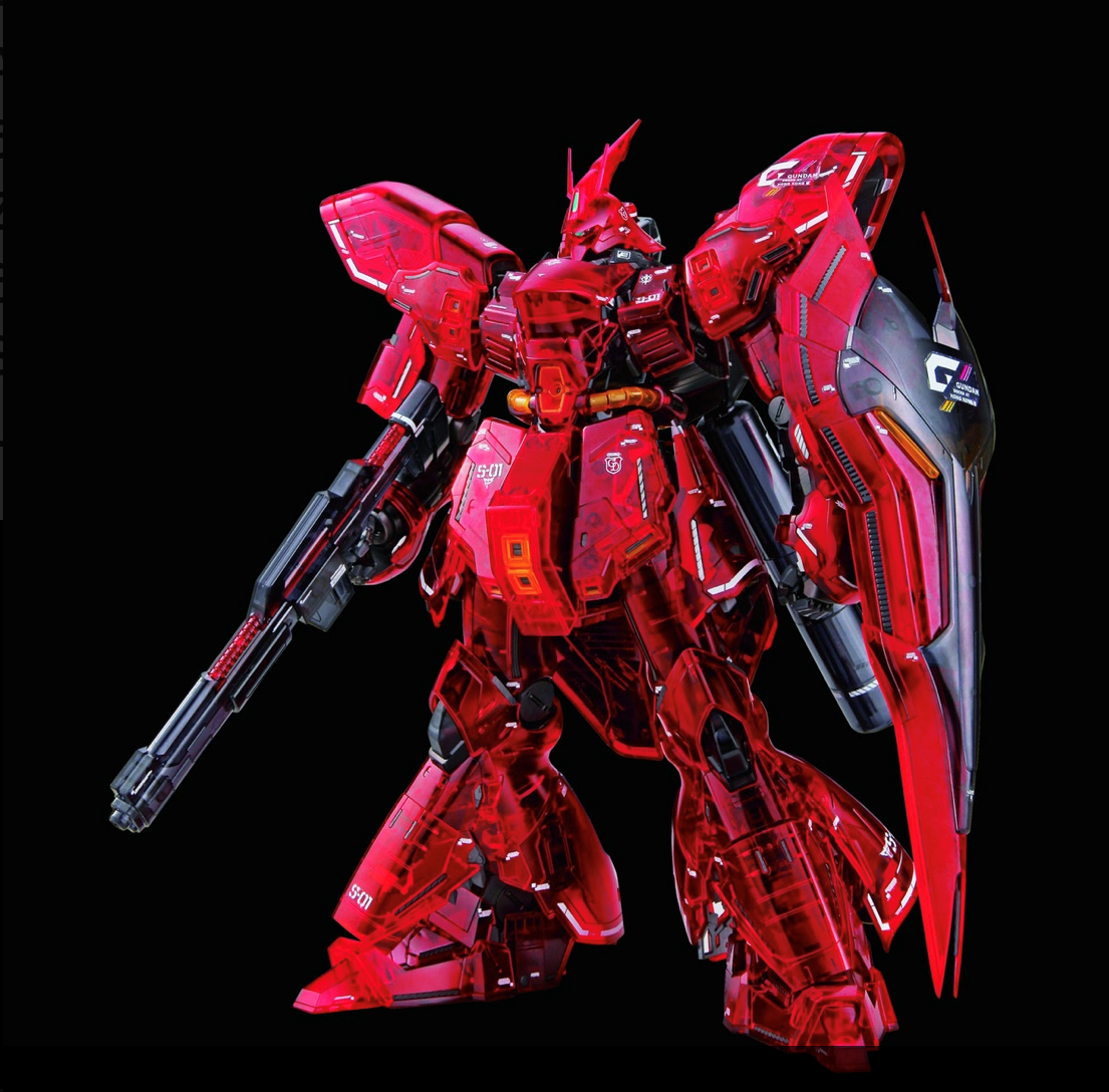 MG MSN-04 Sazabi Ver.Ka Clear Armor Ver. (Gundam Dock III MG MSN-04 Sazabi Ver.Ka Clear Armor Ver. (Gundam Dock III