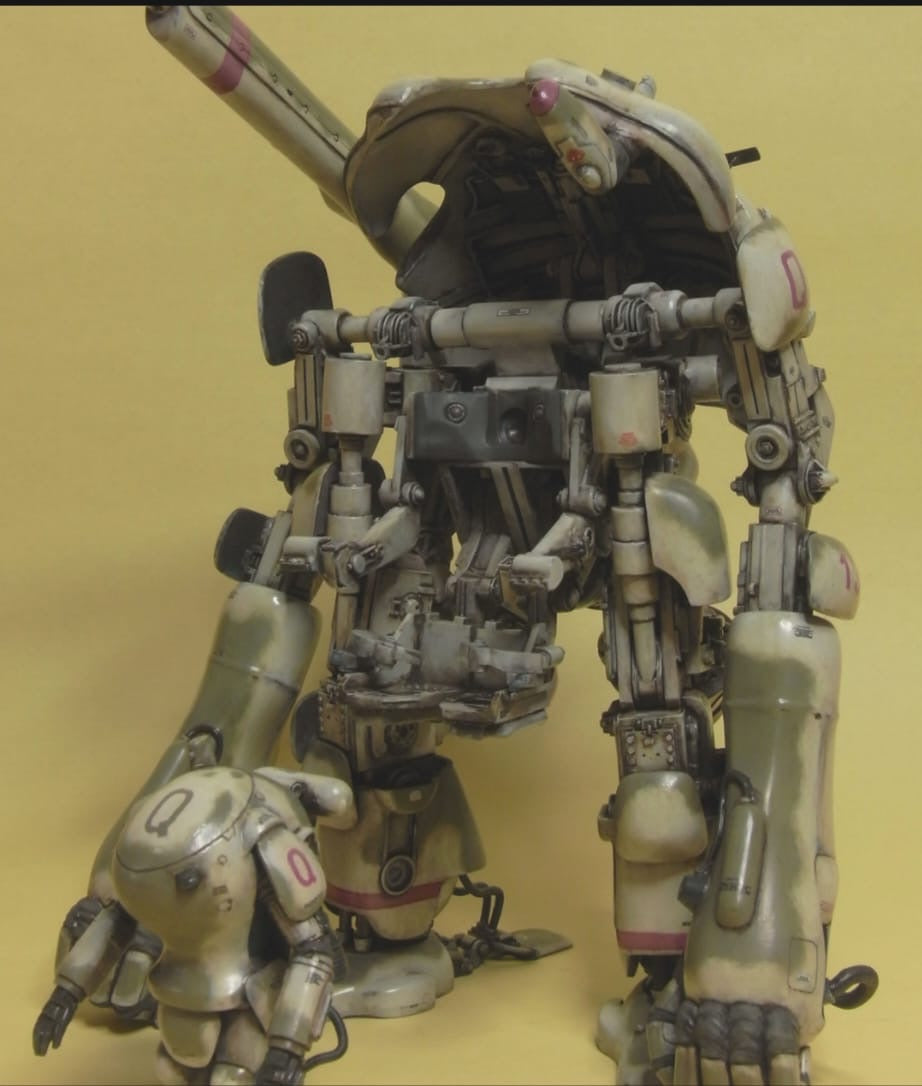 【付属品未開封】Ma.K. FIREBALL 01 Ghoul Skeleton Wave Maschinen Krieger S.A.F.S.Space Type Fireball SG 1/20 Model