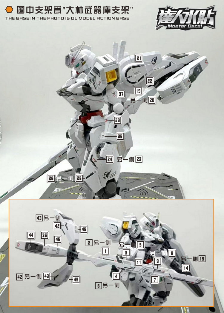 MASTER DECAL H006 HG Calibarn (precut decal) – Samueldecal & DL model shop