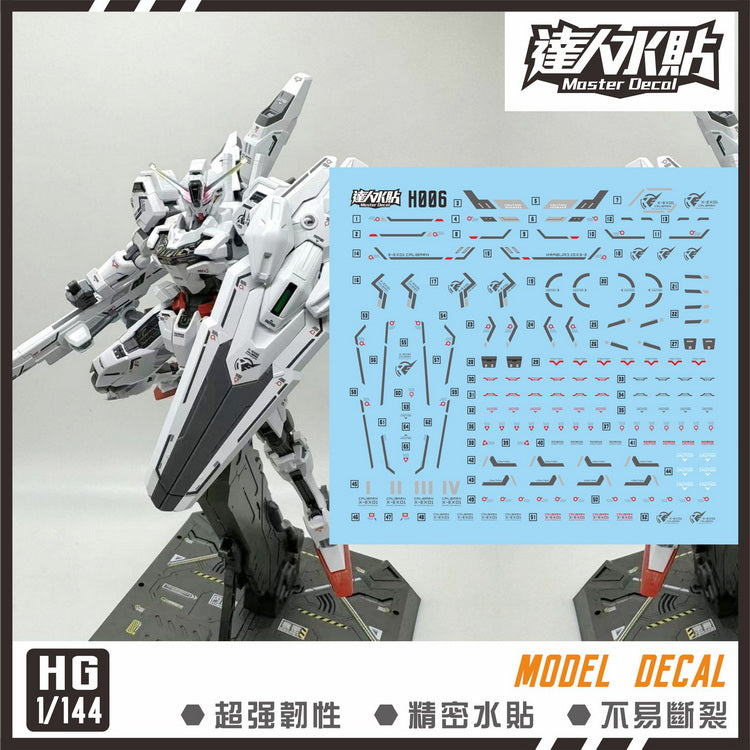 Calibarn Stickers MASTER DECAL H006 HG Calibarn (precut decal) – Samueldecal & DL model shop