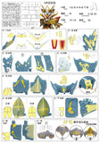 TAS Pre-cut Masking Tape Wukong Impulse Gundam & Sanzang Strike Freedom Gundam Set