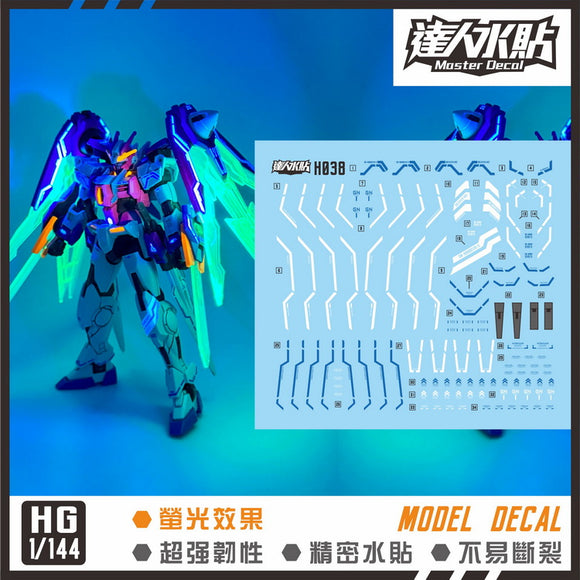 MASTER DECAL H038 HG Gundam OO Diver ARC