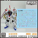 MASTER DECAL H059 HG Mighty Strike Freedom