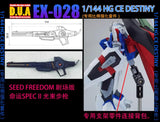 DUA > EX028 1/144 HGCE Destiny Details Upgrade Accessories 3D Print Parts