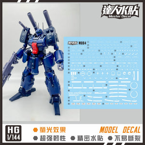 MASTER DECAL M004 MSA-005K Guncannon Detector