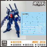 MASTER DECAL M004 MSA-005K Guncannon Detector