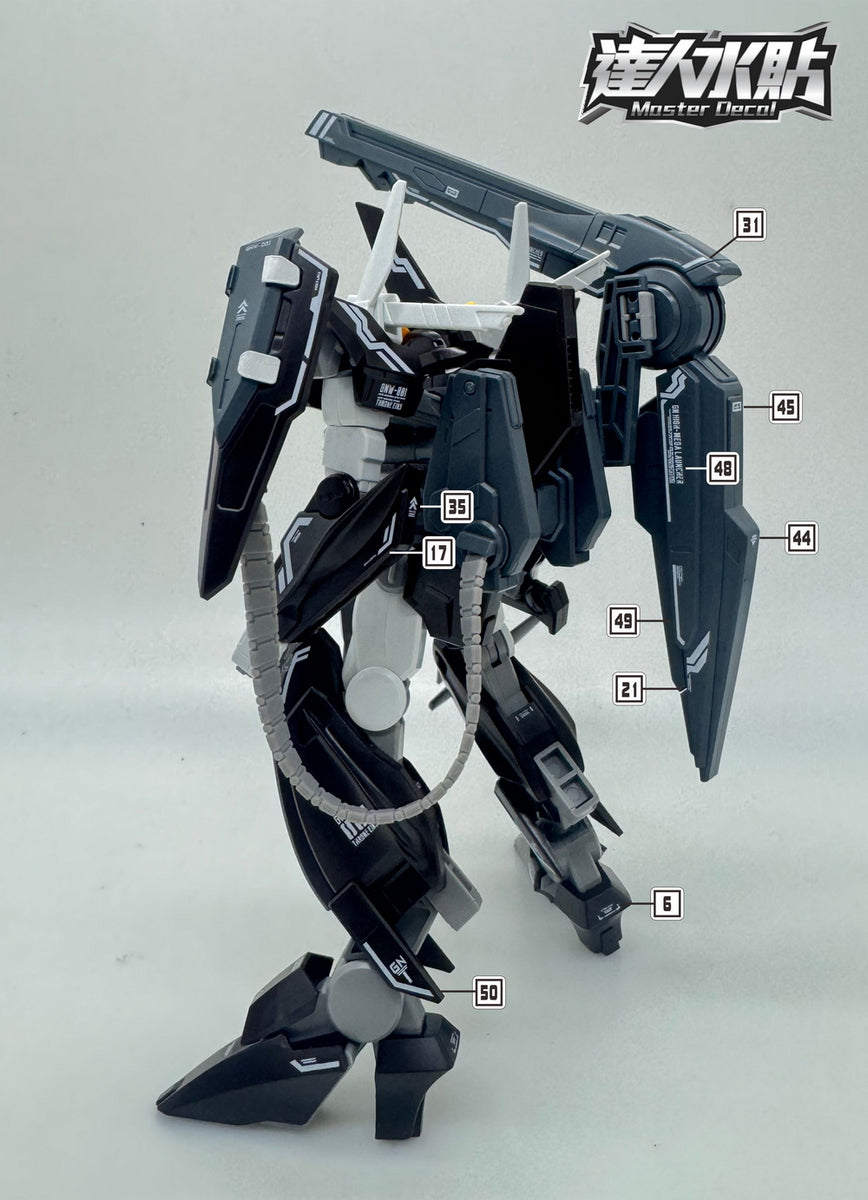 MASTER DECAL H063 HG Gundam Throne Eins – Samueldecal & DL model shop