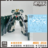 MASTER DECAL H074 HG Gundam Zabanya