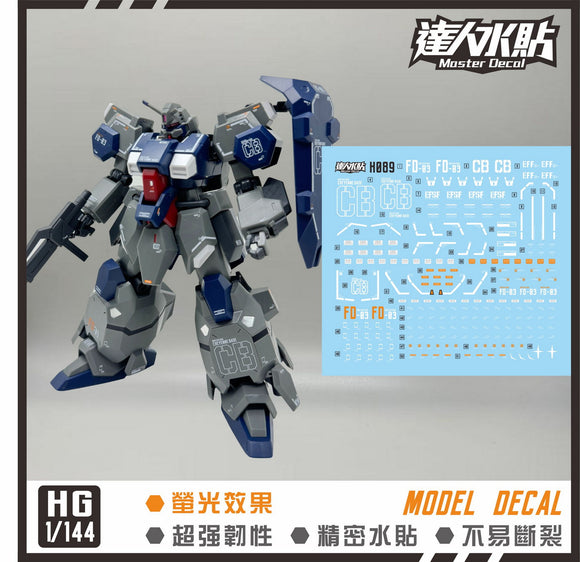 MASTER DECAL H097 HG Gustav Karl