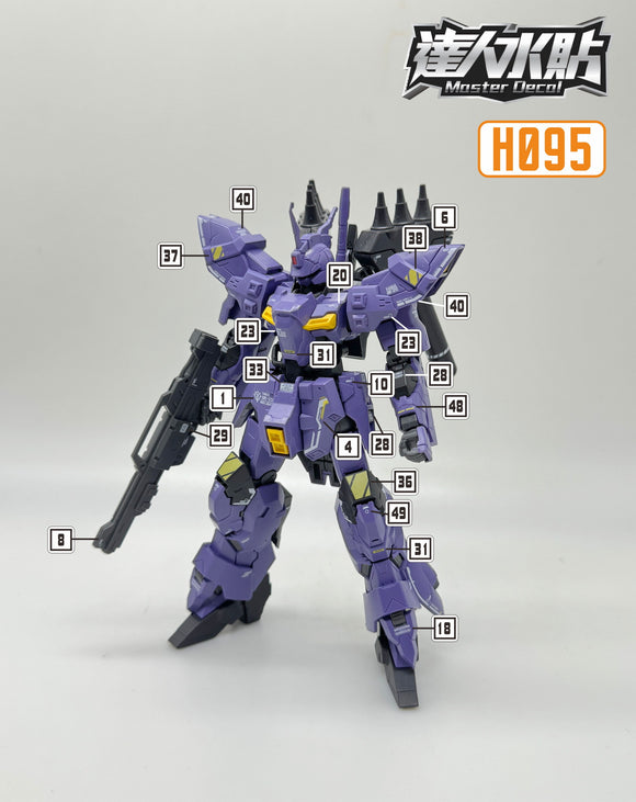 MASTER DECAL H095 HG Varguil