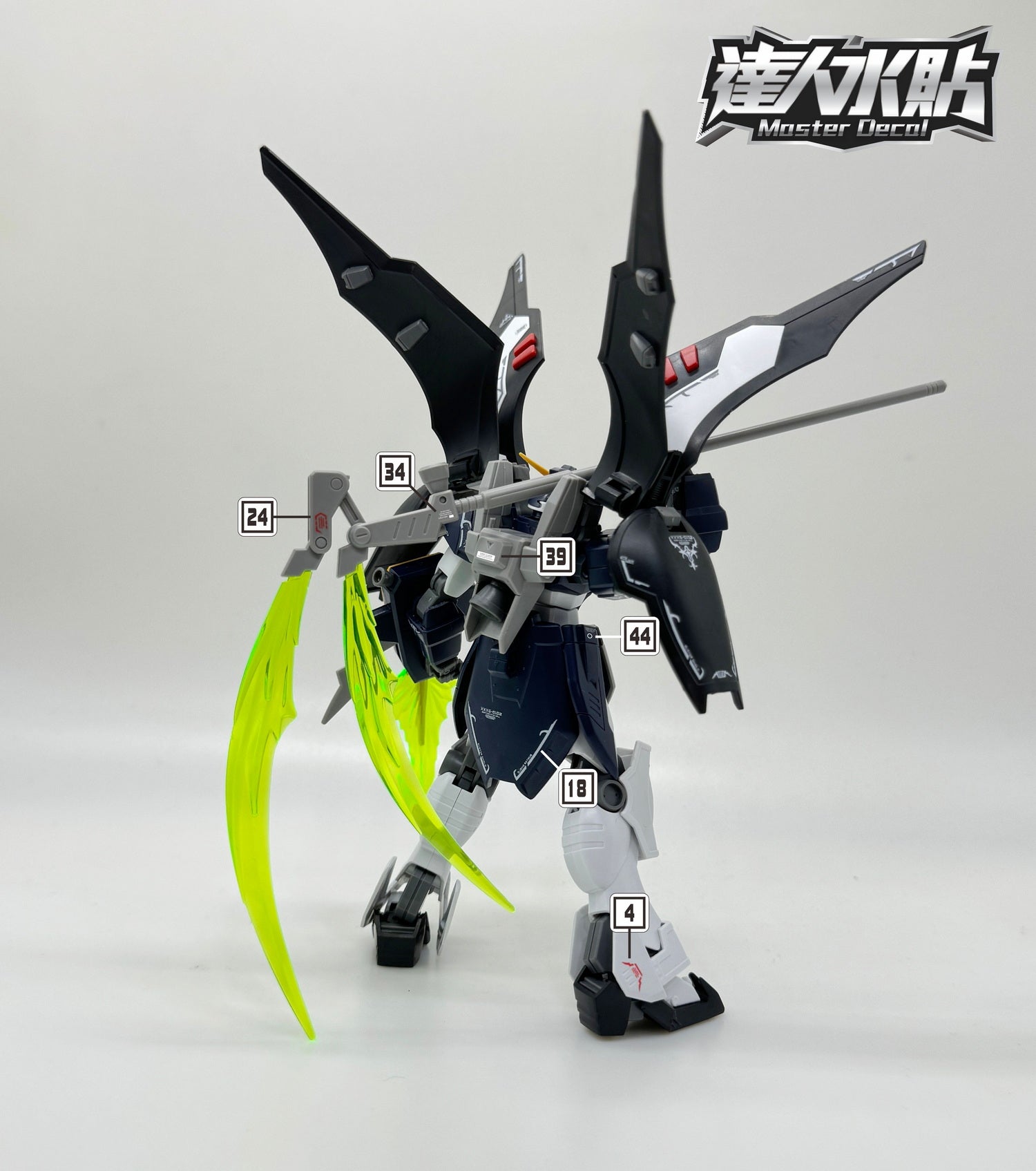 MASTER DECAL H099 HG Gundam Deathscythe – Samueldecal & DL model shop
