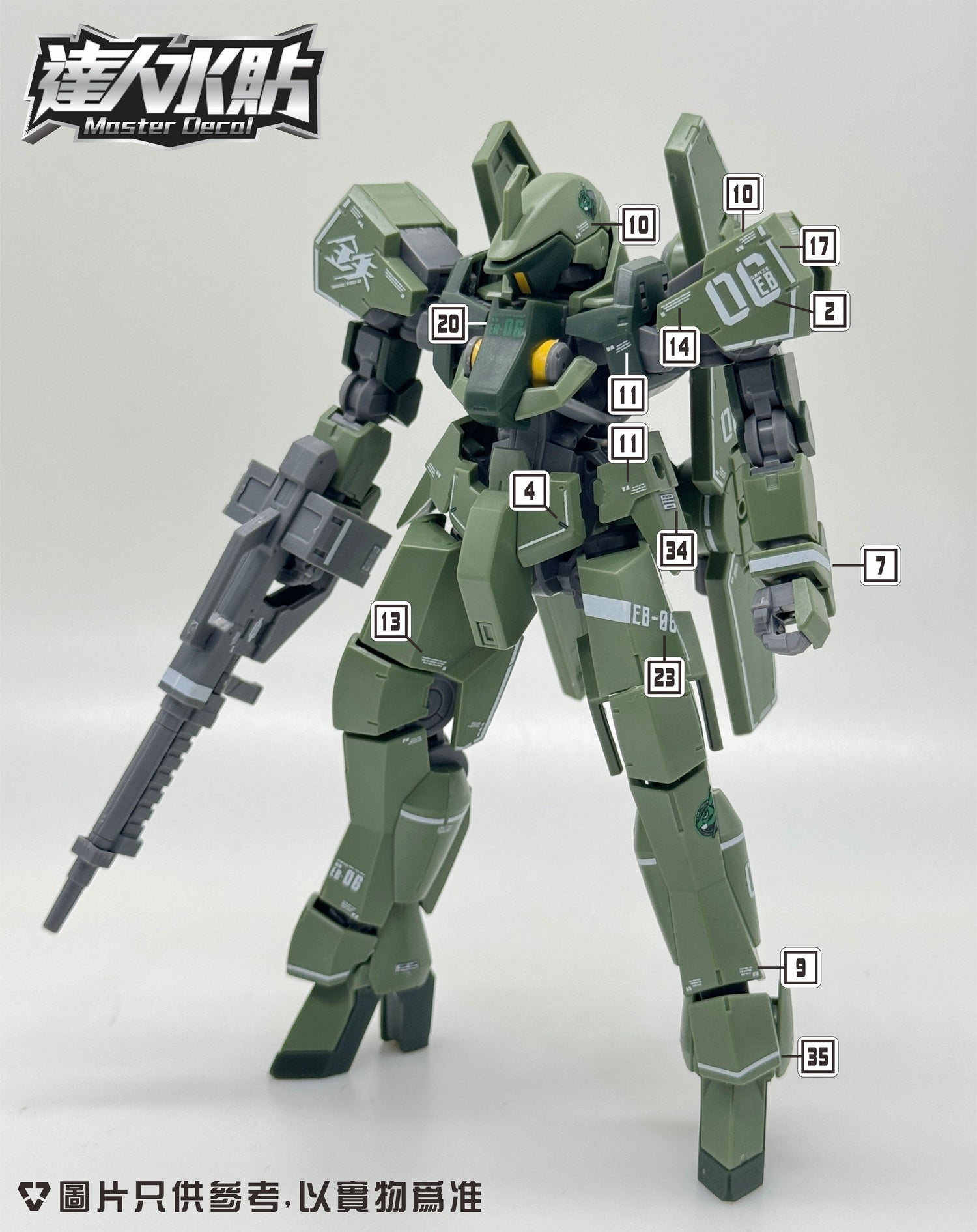 MASTER DECAL H135 1/144 Graze – Samueldecal & DL model shop