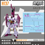 MASTER DECAL H137 1/144 Gaza-C (Haman Karn Custom)