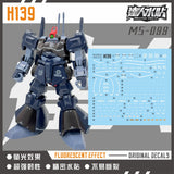 MASTER DECAL H139 1/144 Rick Dias