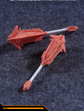 3D print parts > Phoenix  Phoenix A-25 HG 1/144 Barbatos Lupus rex option set Twin hammer Warhammer