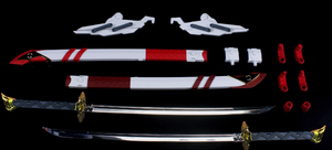 EW > EW Double Swords for 1/60 PG Astray Red Frame model