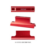 Dspiae AS-25 Aluminum Sanding Block (Flat, Curved, Right-angle) - Right-angle - Flame Red
