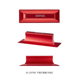 Dspiae AS-25 Aluminum Sanding Block (Flat, Curved, Right-angle) - Flat - Flame Red