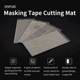 Dspiae AT-EC Two-color Masking Tape Cutting Mat