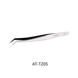Dspiae AT-TZ Stainless Steel Precision Tweezers - AT-TZ05 Curved