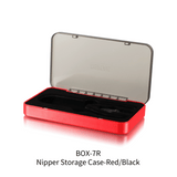 Dspiae BOX-7 Nipper Storage Box - Black/Red
