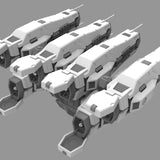 1/100 MLRS weapon set