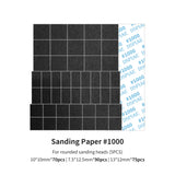 Dspiae MSP-ES Curved Sandpaper for Reciprocating Sander (5 pcs) - #1000