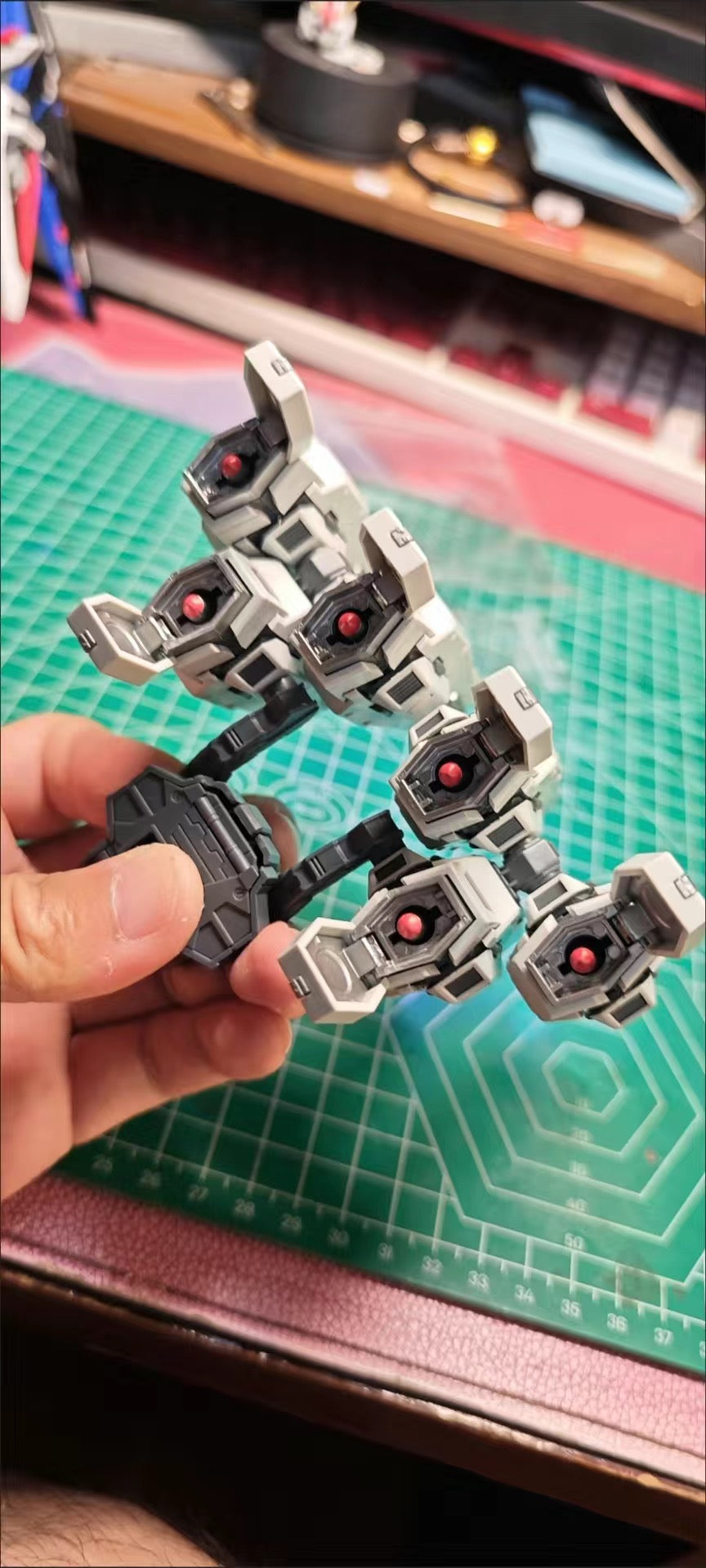 専用】ソロモン 1/100 サイサリス+クリア装甲+MLRS武器セット