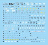 MASTER DECAL H142 1/144 HG GM TYPE-C