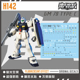 MASTER DECAL H142 1/144 HG GM TYPE-C