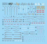 MASTER DECAL H157 1/144 HGUC Silver Bullet