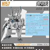 MASTER DECAL H157 1/144 HGUC Silver Bullet