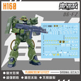 MASTER DECAL H160 1/144 HGUC ZakuII FZ