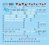 MASTER DECAL H163 1/144 HGUC Gundam NT-1