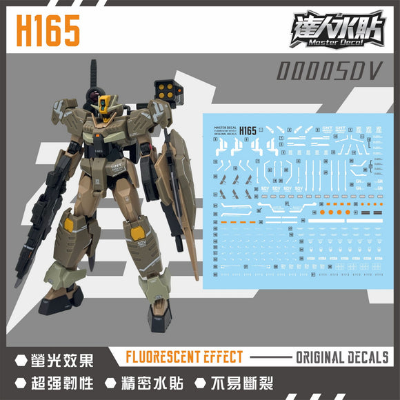 MASTER DECAL H156 1/144 HGUC Anksha – Samueldecal & DL model shop