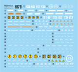 MASTER DECAL H170 1/144 HG  GM Sniper K9