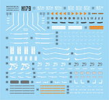 MASTER DECAL H179 1/144 HG Hyakuren