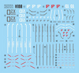 MASTER DECAL H180 1/144 HG Booster Gundam L.O.