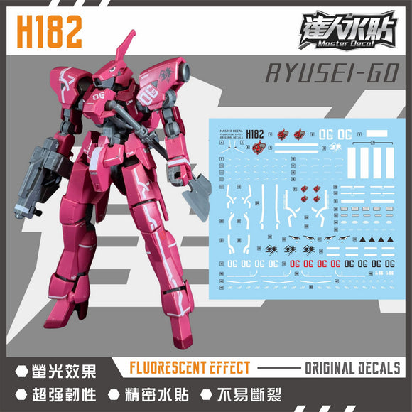 MASTER DECAL H156 1/144 HGUC Anksha – Samueldecal & DL model shop