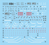MASTER DECAL H184 1/144 HG Build Gundam Mk-II