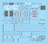 MASTER DECAL H207 1/144 GP01-FB