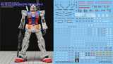 Ghost custom decal > HG GTO RX-78-2 Gundam