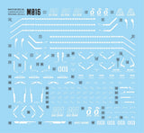 MASTER DECAL M016 1/144 HG Delta plus