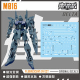 MASTER DECAL M016 1/144 HG Delta plus