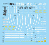 MASTER DECAL M017 1/100 RE Bawoo